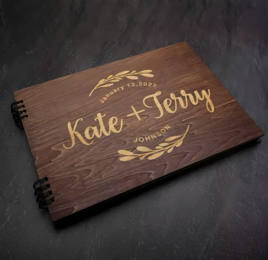 custom guestbook for wedding