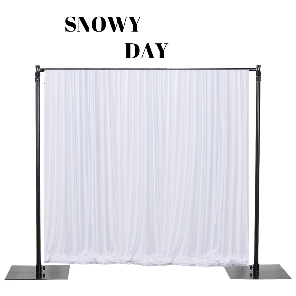 white photobooth backdrop